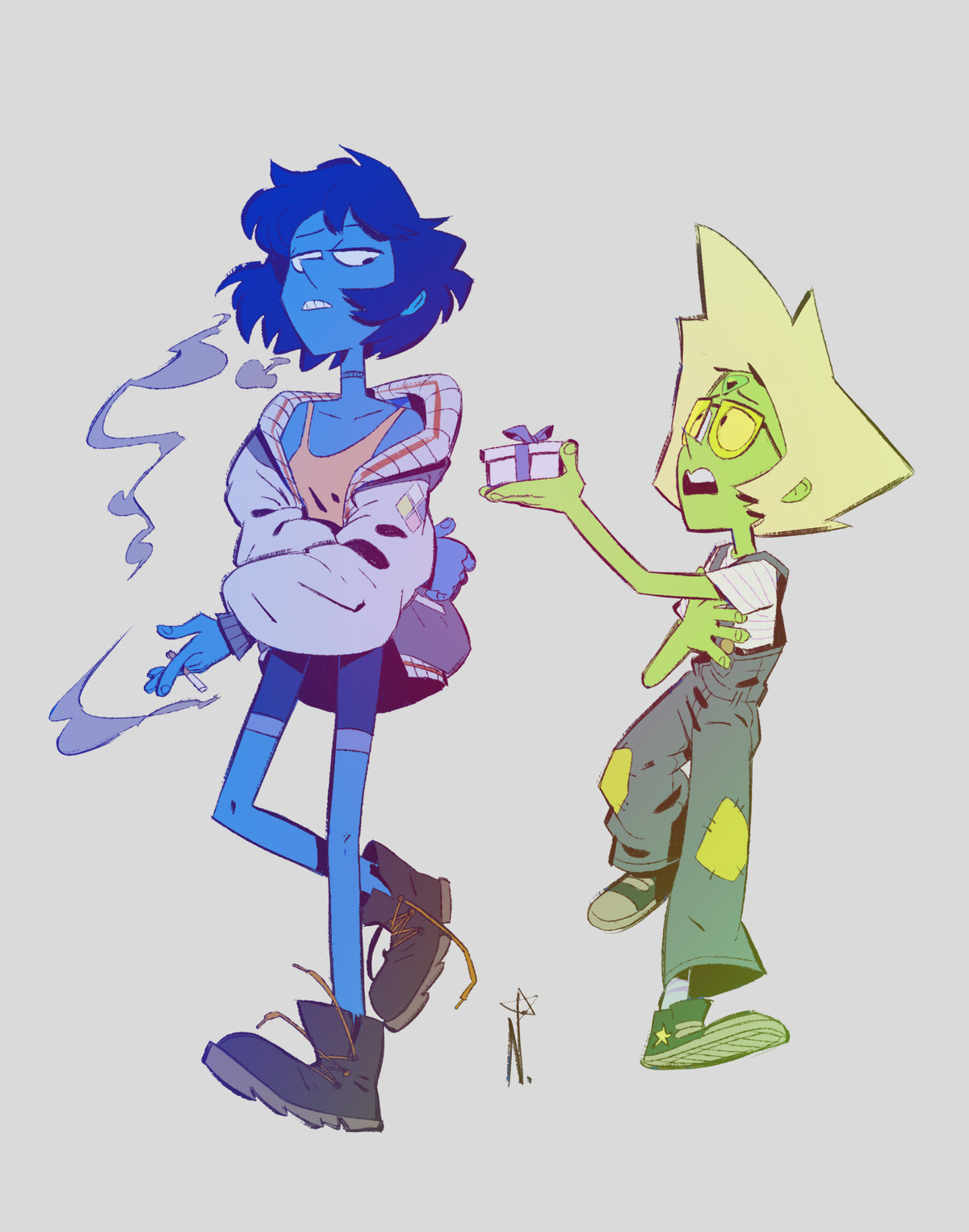 Lapis peridot play