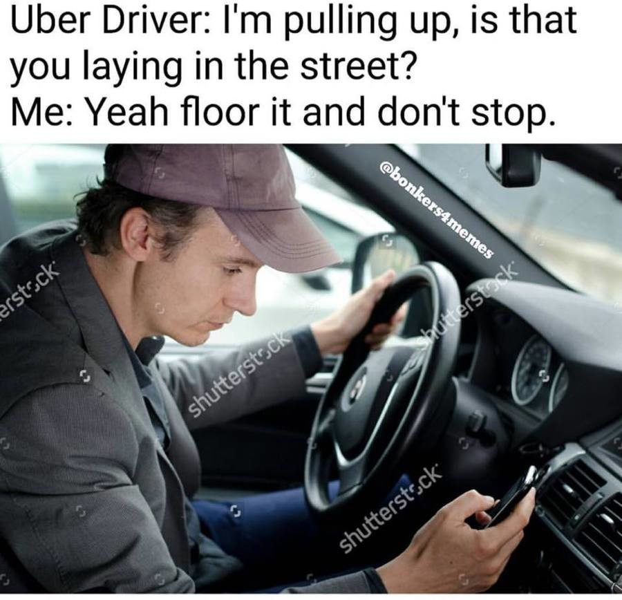 Uber driver finger fucks rough boyfriends