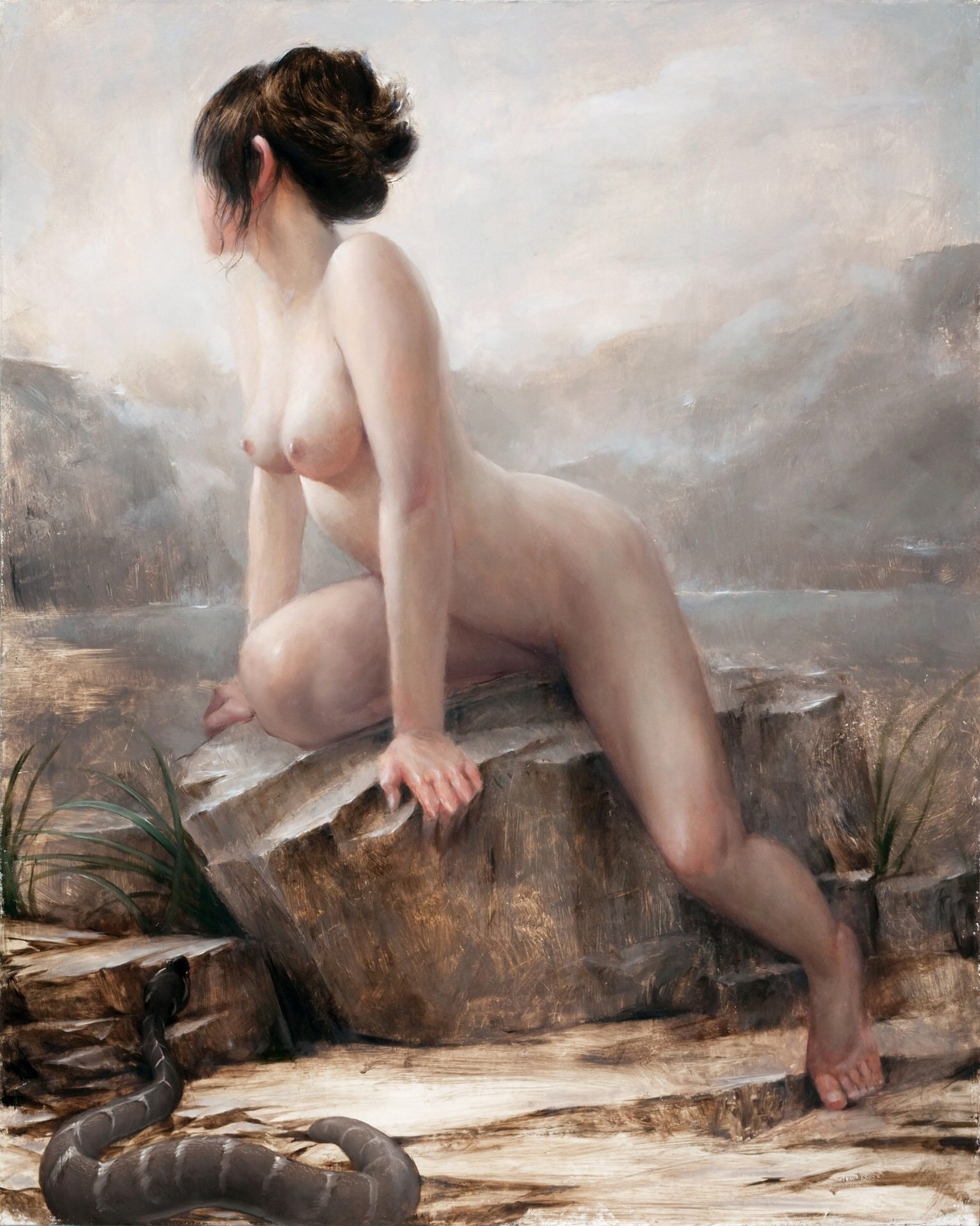 Naked Model, Morning In France, Nude Art, Real