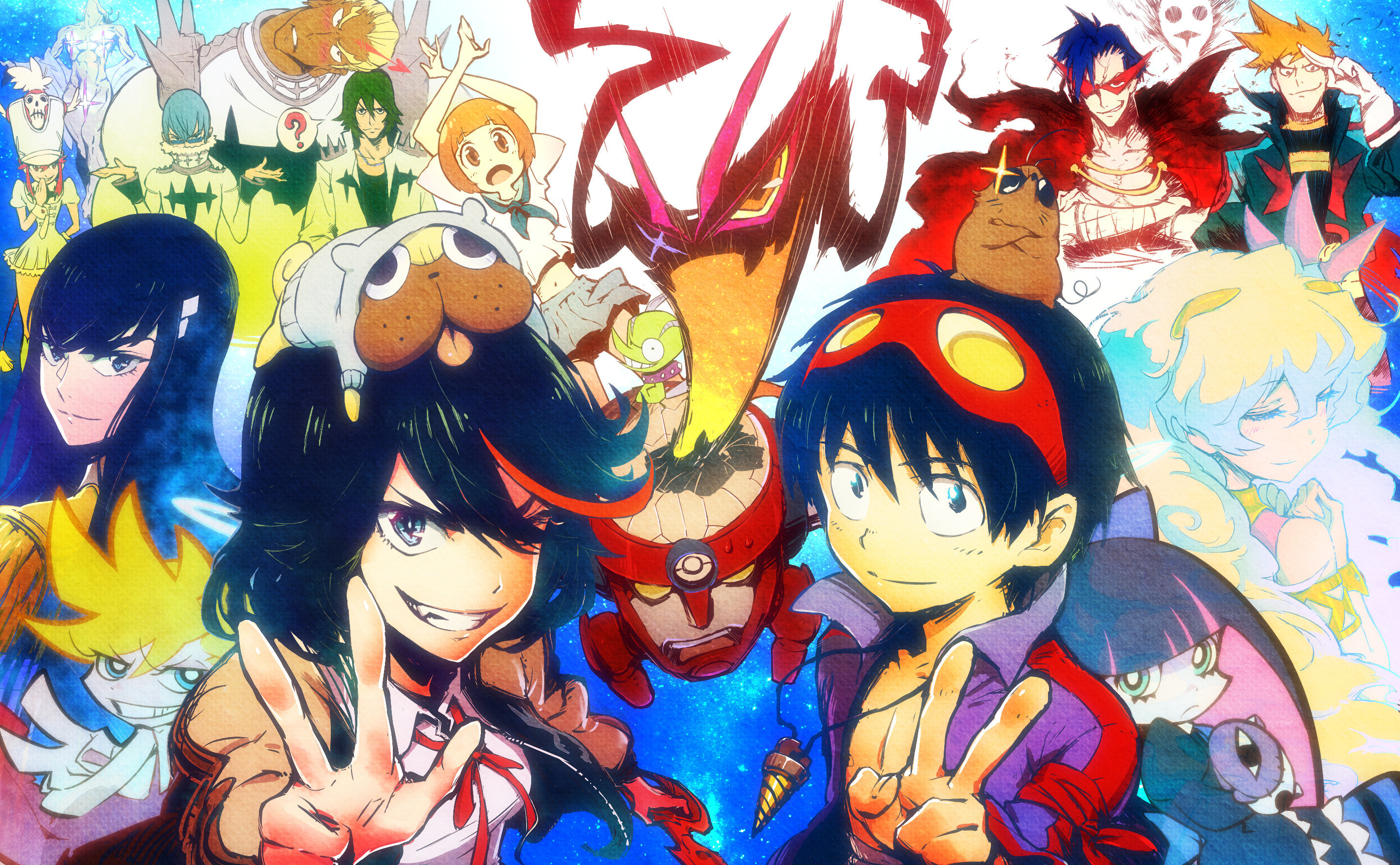 kill la kill backgrounds kill la kill backgrounds