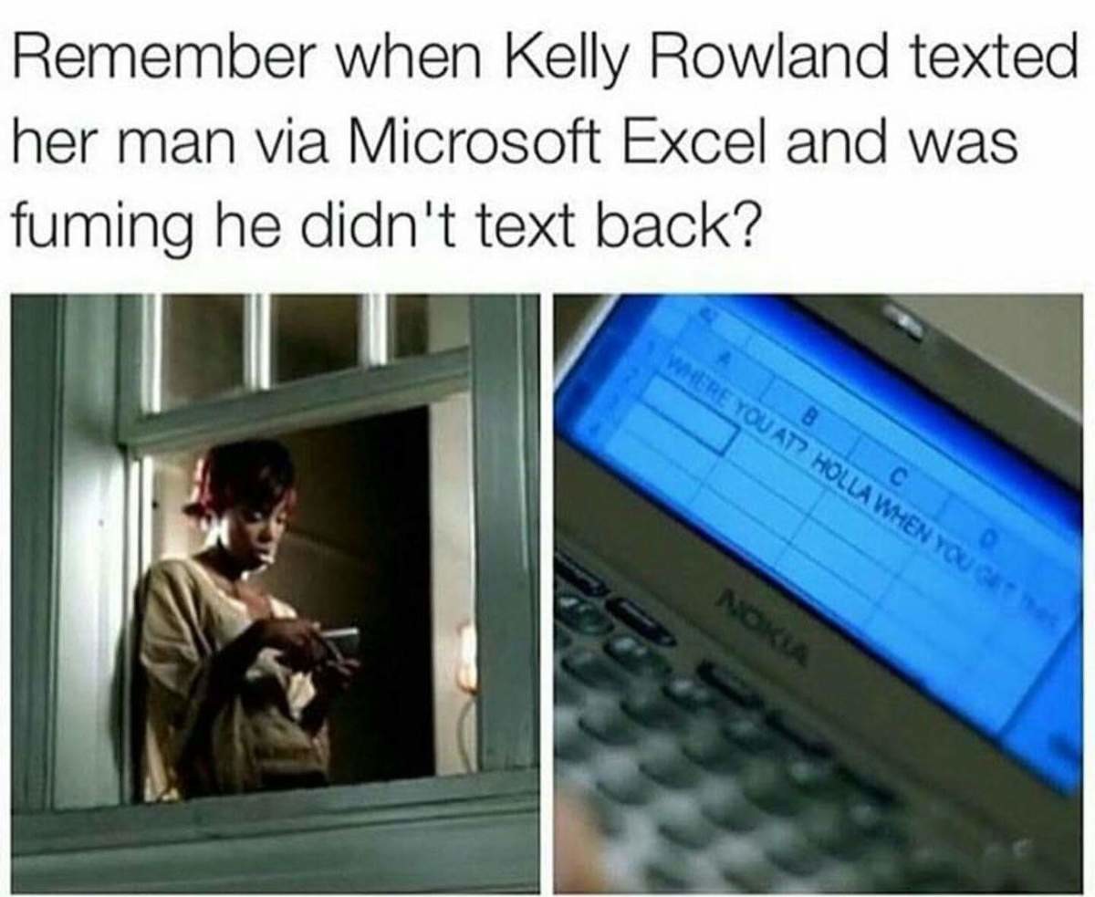 Kelly rowland excel gif