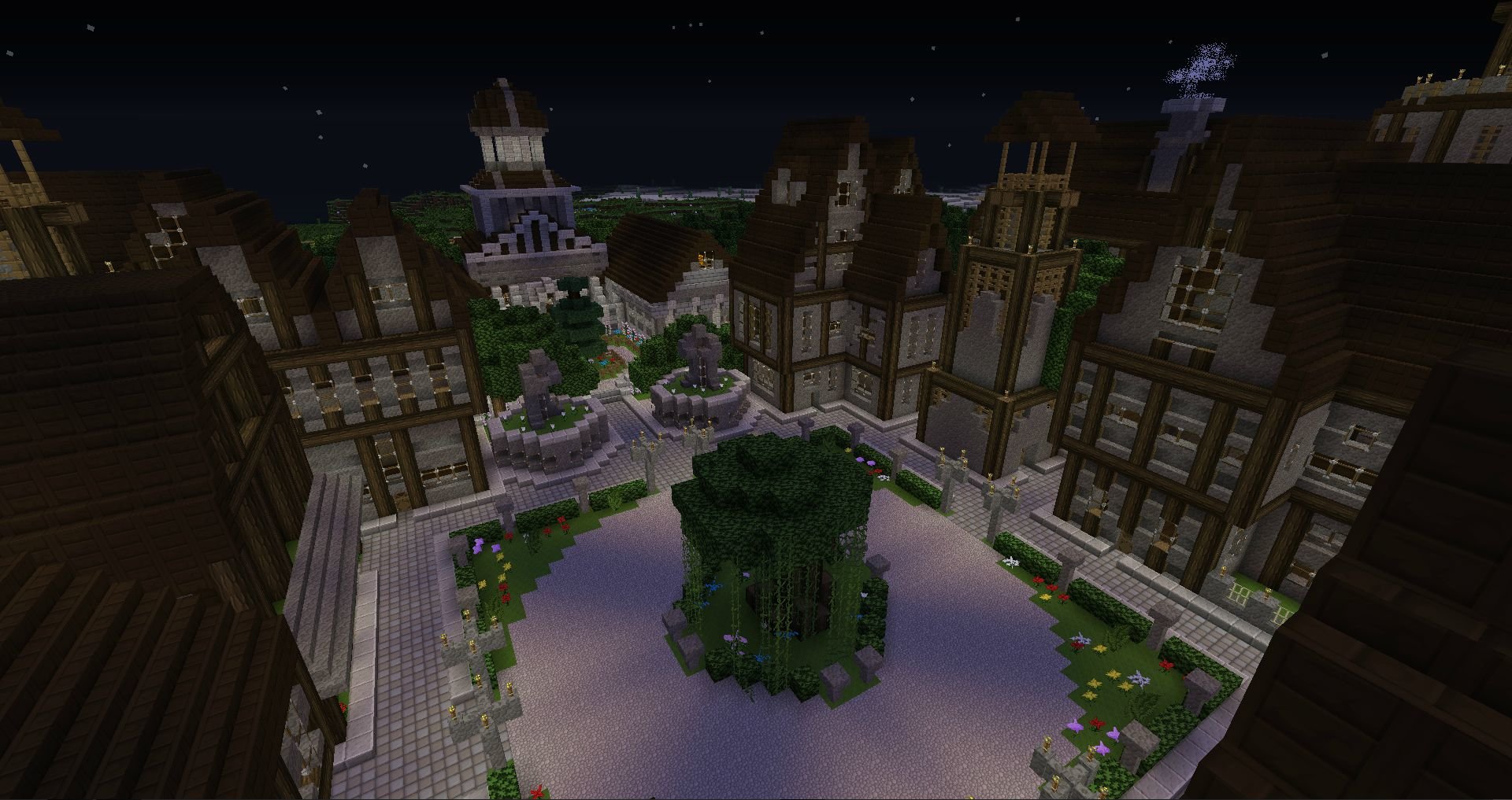 My Minecraft Town In Vanilla