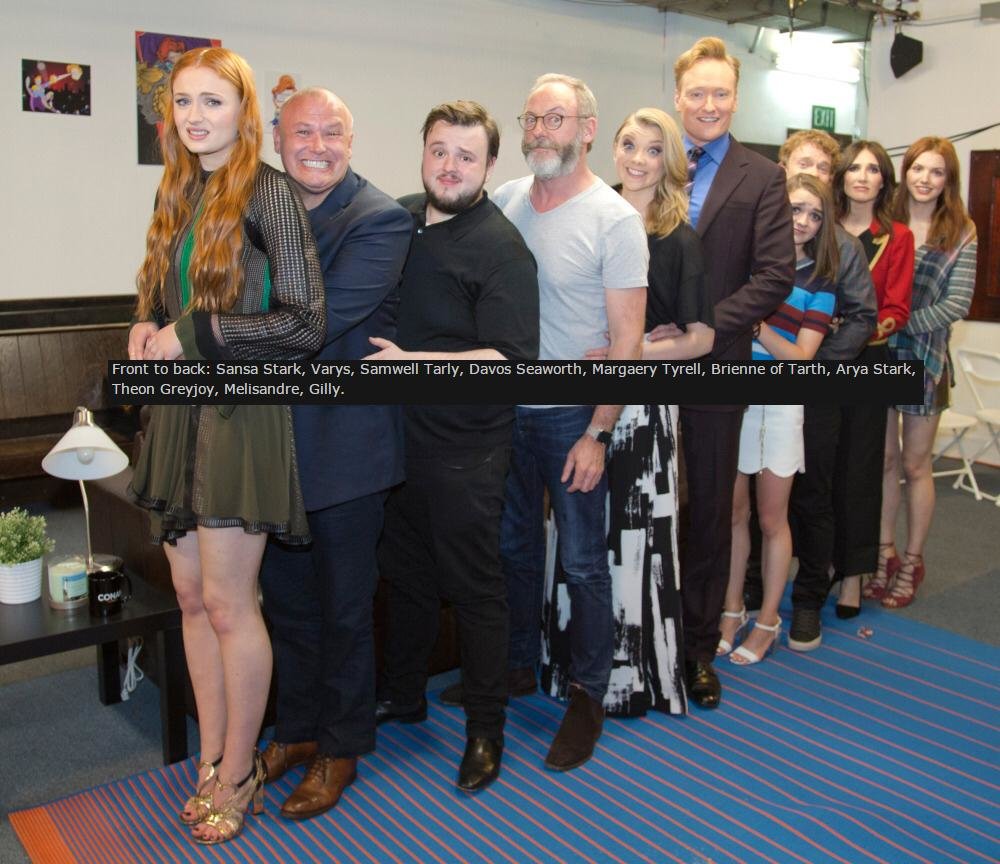 Just A Cast Photo Of Game Of Thrones