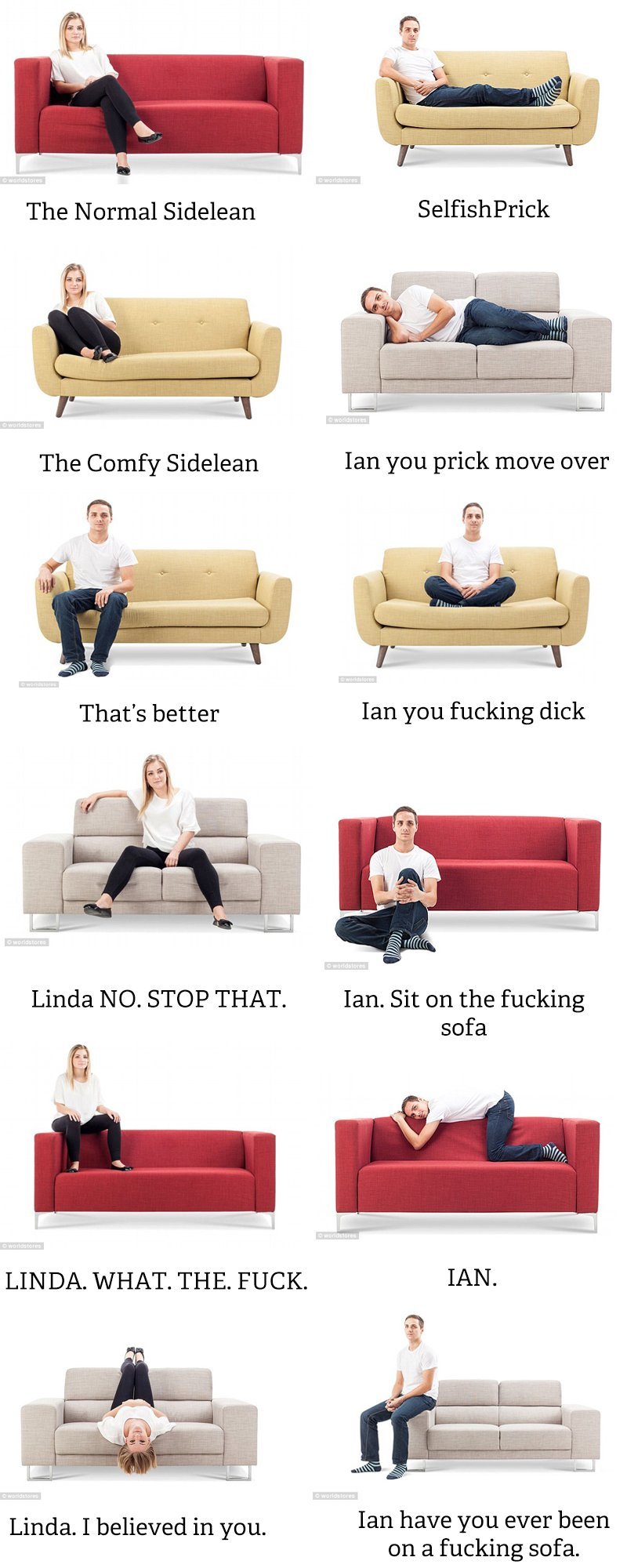 Casting Couch Positions