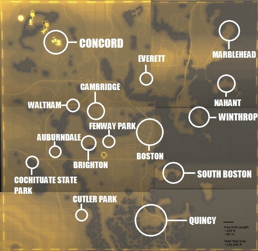 Fallout 4 Map Locations