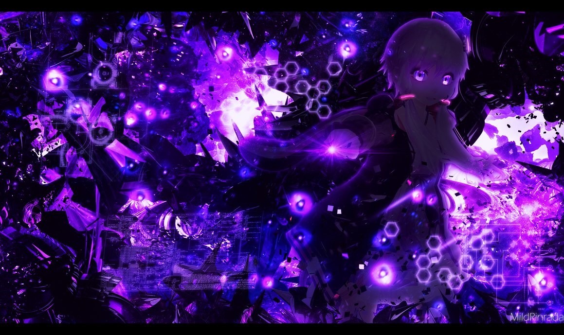 Anime Purple оформление