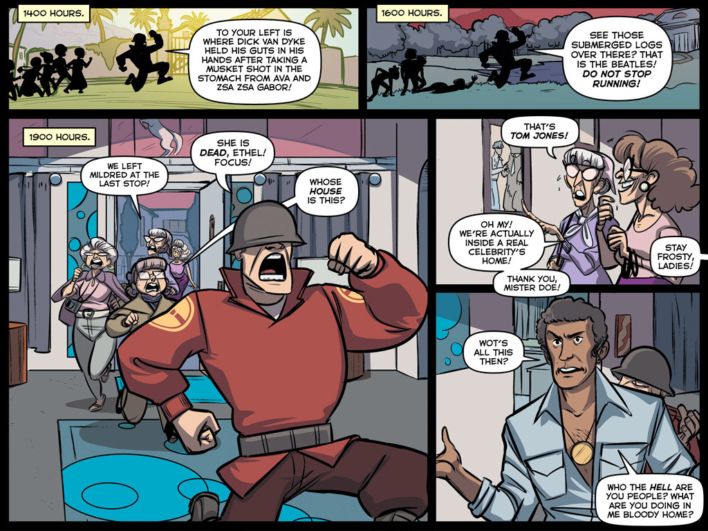 Tf2 comic #1 "ring of fired" part 1.