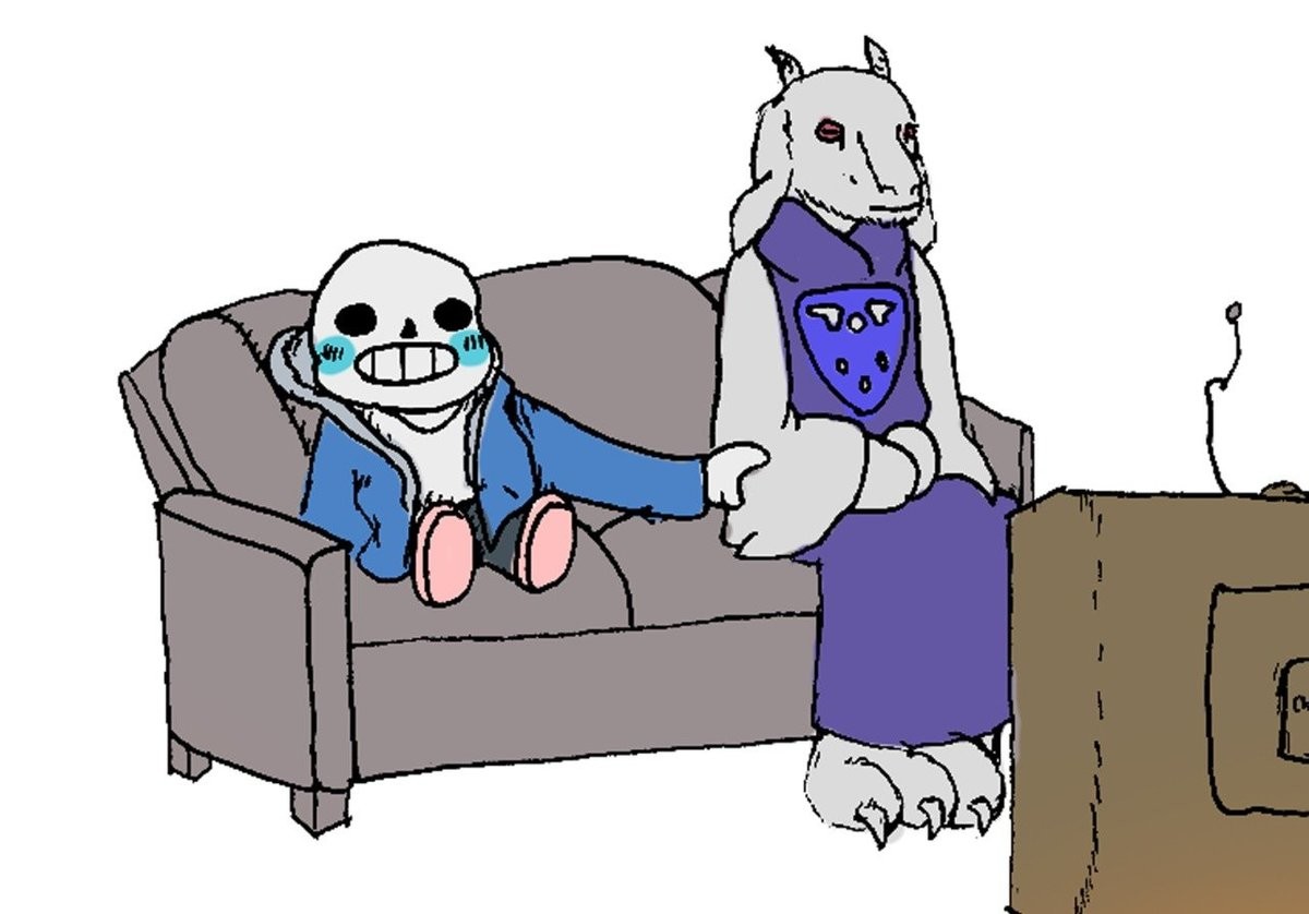 Бася и Питер + Undertale