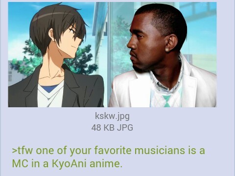 Name your favorite Kanye West album and then whether you think anime is  good or bad  Jokes N Dokes  Waypoint  Forum