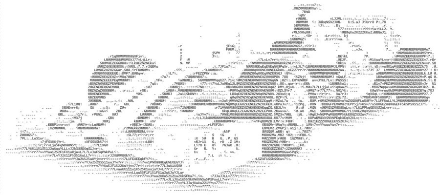 Ascii рисунок создать