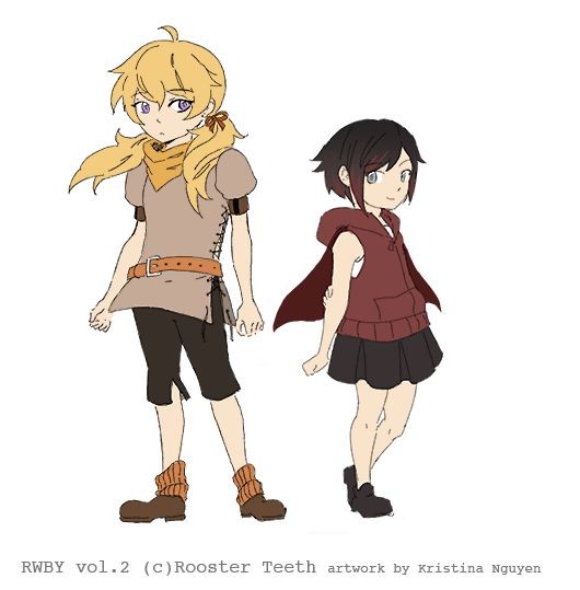 Cute Rwby Comp Yang Hair Styles