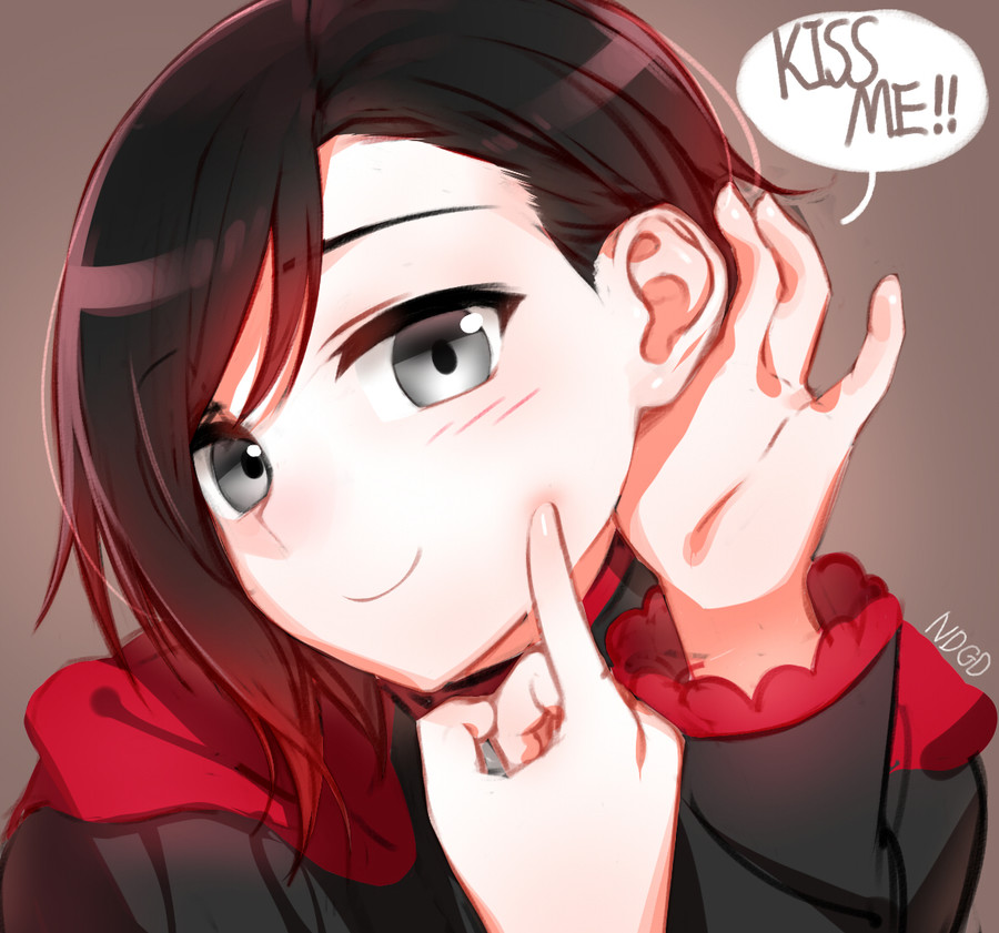 Juts what I needed to brighten my day. cute RWBY comp 184: Ruby. 