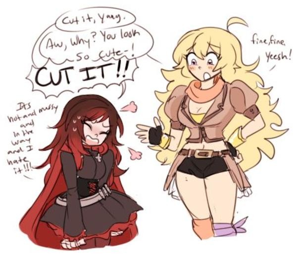 Cute Rwby Comp 89 Different Hair Styles