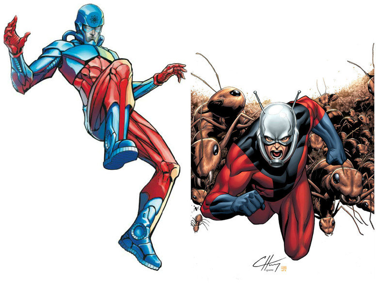 Aquaman/Namor Justice League/Avengers Darkseid/Thanos The Atom/Ant-Man Brai...