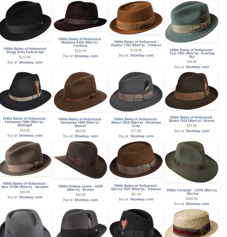 bailey of hollywood hats