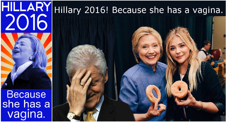 Naughty hillary