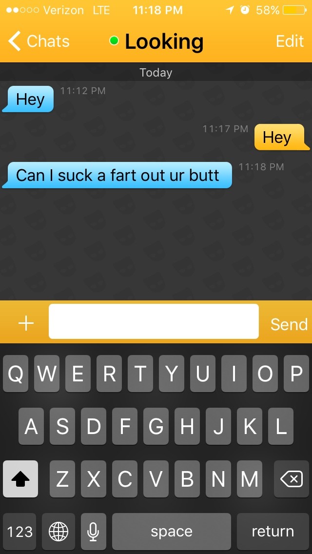 Wifi grindr on not working In Response