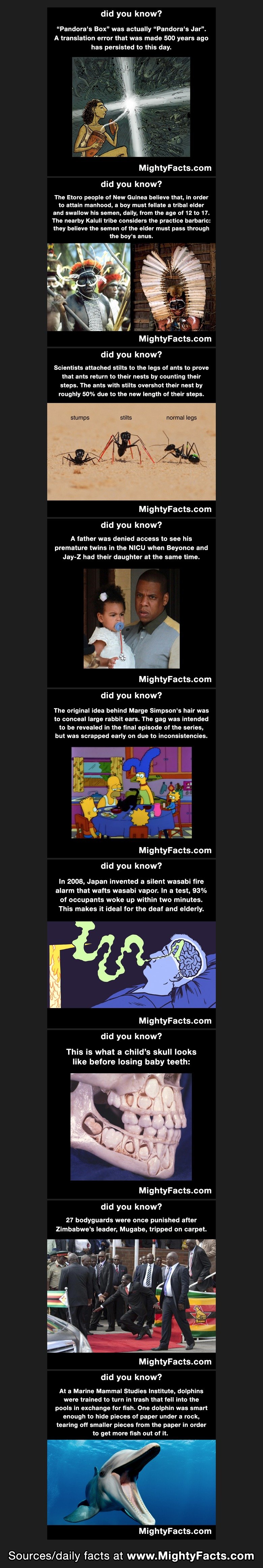 Interesting Fun Facts Part 3