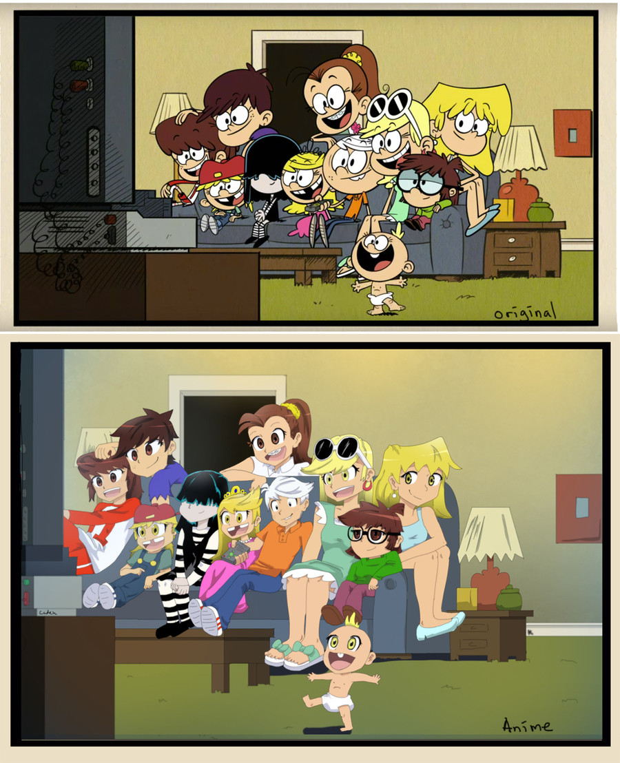 The Loud House Fanart Anime