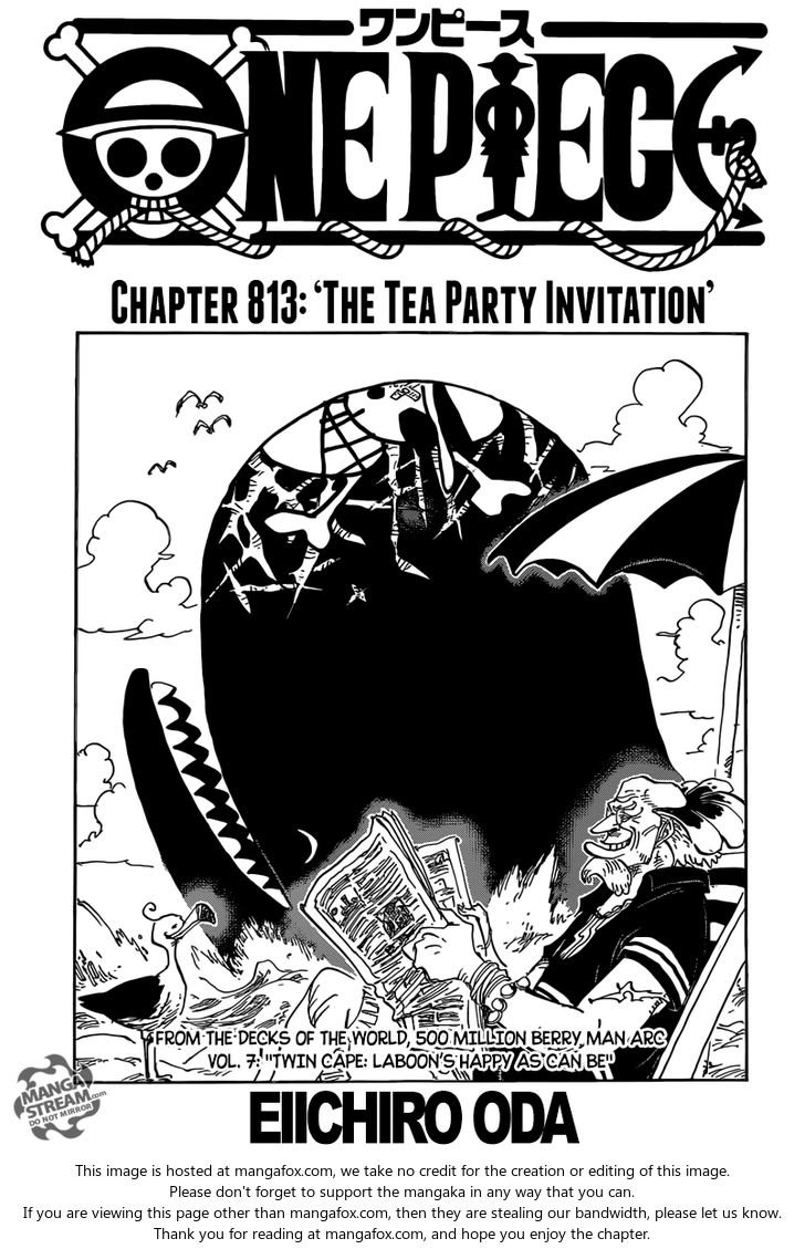 Onepiece Chapter 813