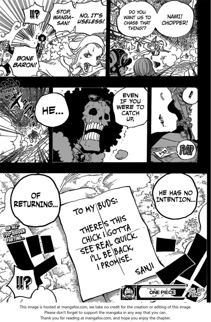 Onepiece Chapter 813