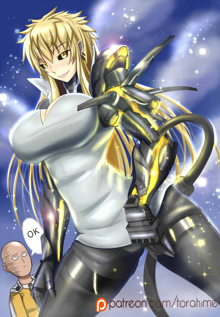 I'll protect sensei Genos Genderbend! : r/rule63