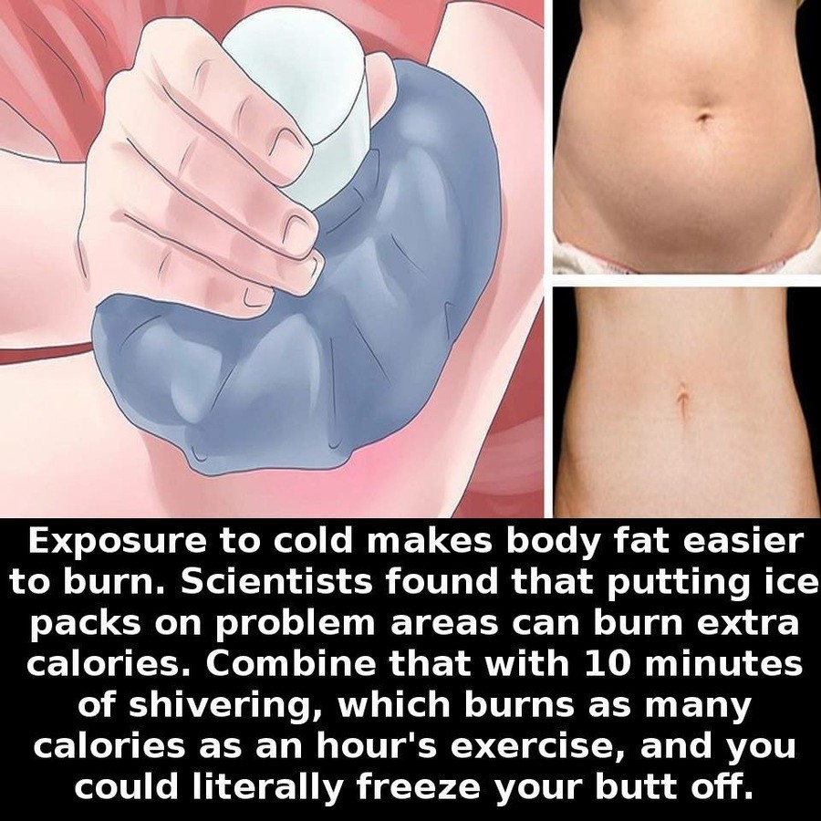 do cold showers burn calories