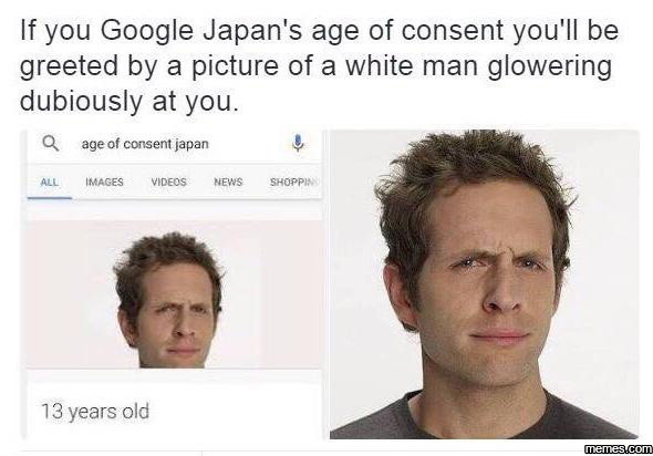 Age of consent in japan meme