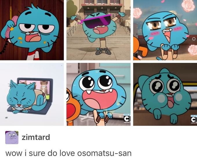 The Amazing World of Gumball Into Anime: by Mikeinel : r/Art