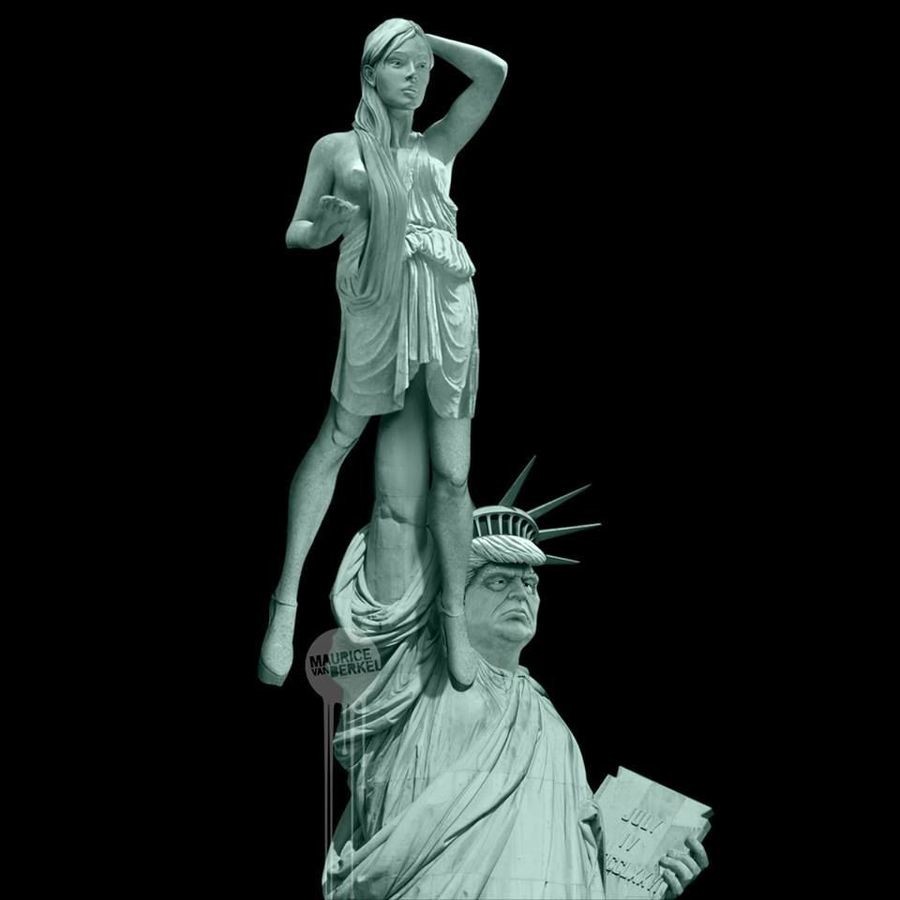 The new statue of liberty.