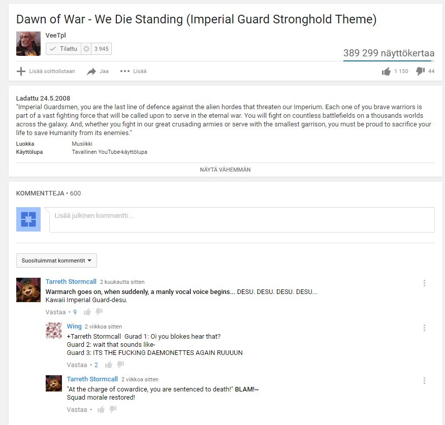 the imperial guard song