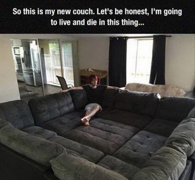 To Live Die On The Couch