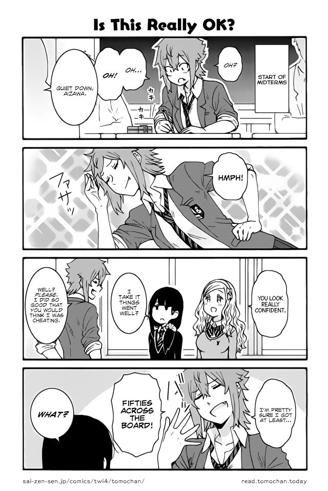 Tomo-chan wa Onnanoko! 455 Page 1