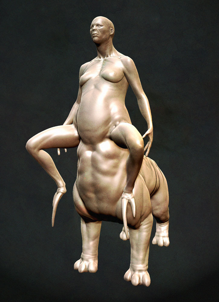 fallout 4 centaur concept art
