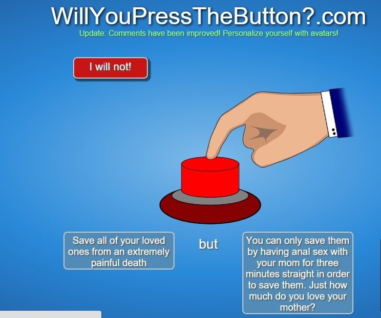 will you push the button